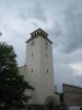 Ein Kirchturm